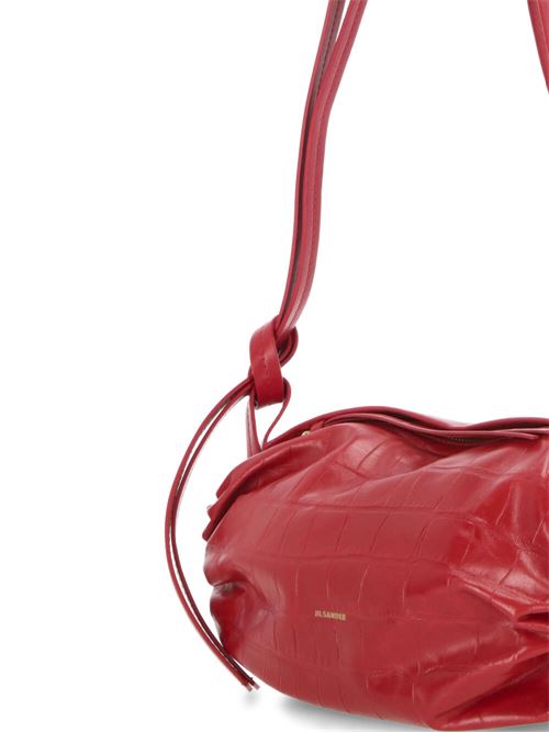 Rose red calf leather bag Jil Sander | J07WG0065P6583618